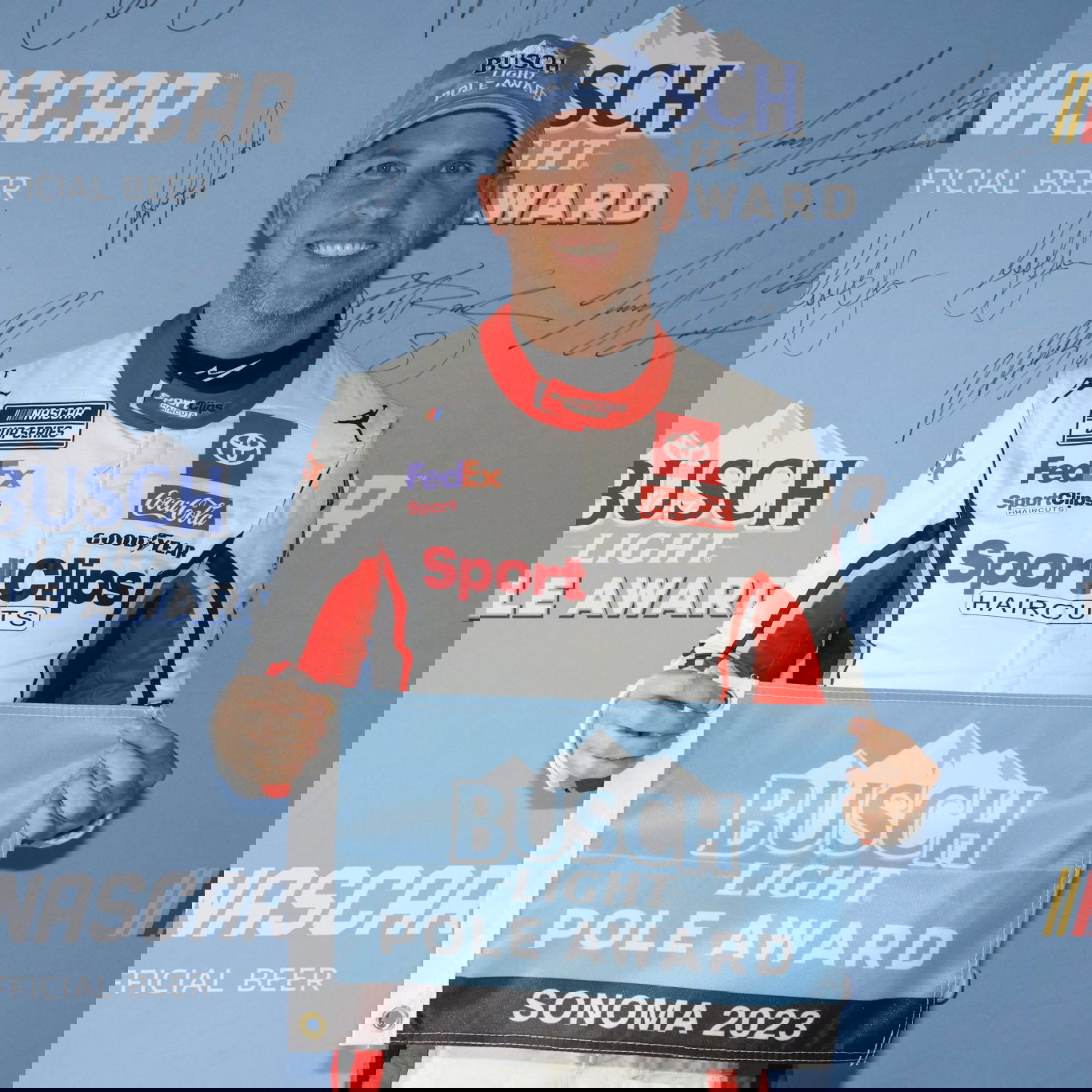 Denny Hamlin, Joe Gibbs Racing, Sonoma Qualifying